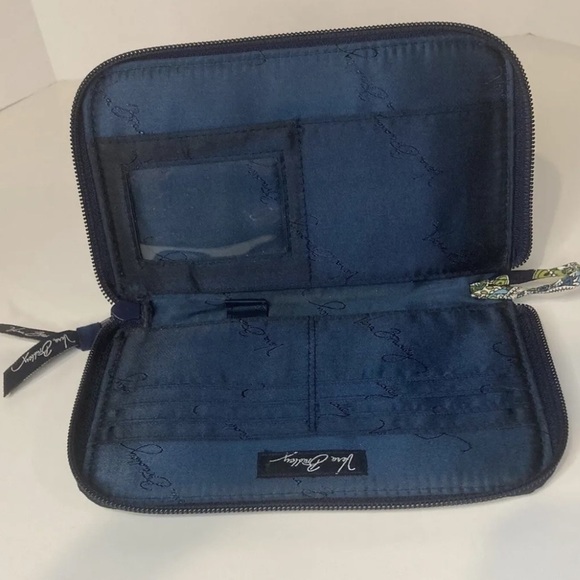 Vera Bradley Cambridge Quilted Zip Wallet, Wristlet Retired Fall 2007 - Picture 6 of 6